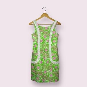 Lilly Pulitzer Liz Shift Dress in Sunnyside Lions Size 0